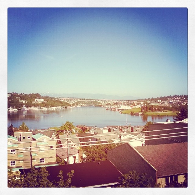 View from the LP office.