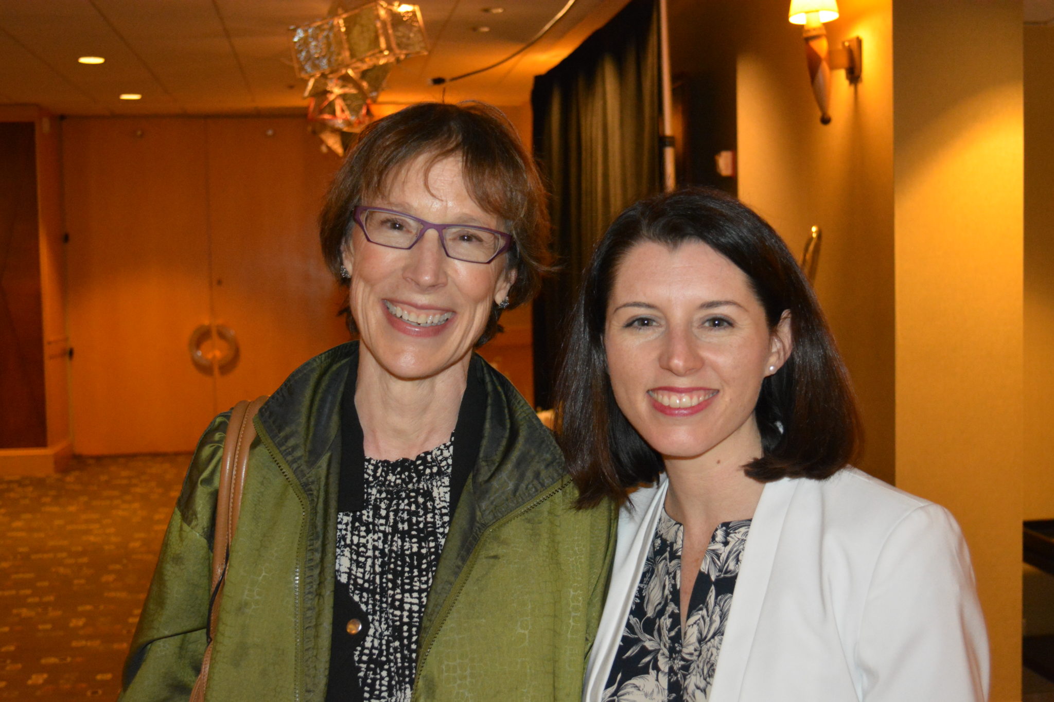 Liz and Sharon