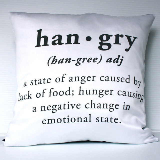 Hangry Pillow