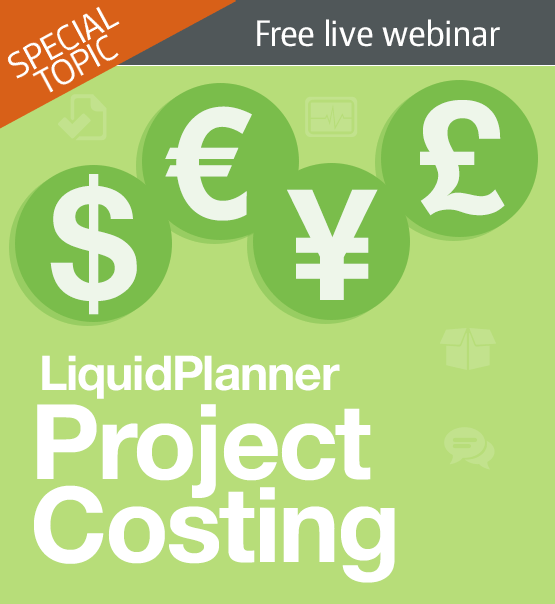 LiquidPlanner Project Costing webinar.