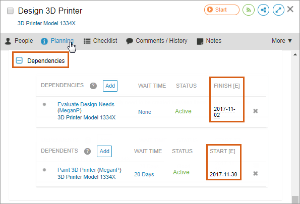 3d printer dashboard