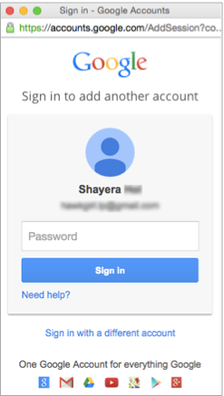7 sign in to google