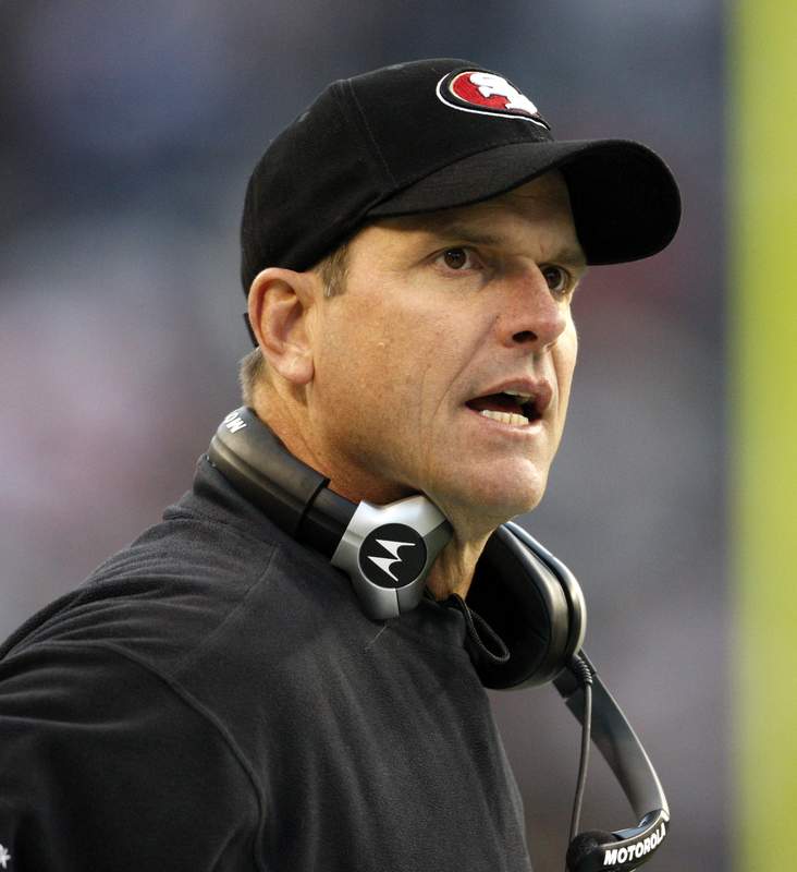 Jim Harbaugh 49ers
