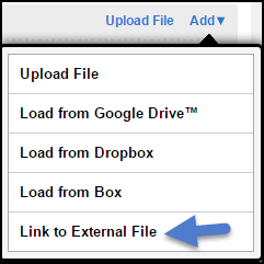 file sharing option