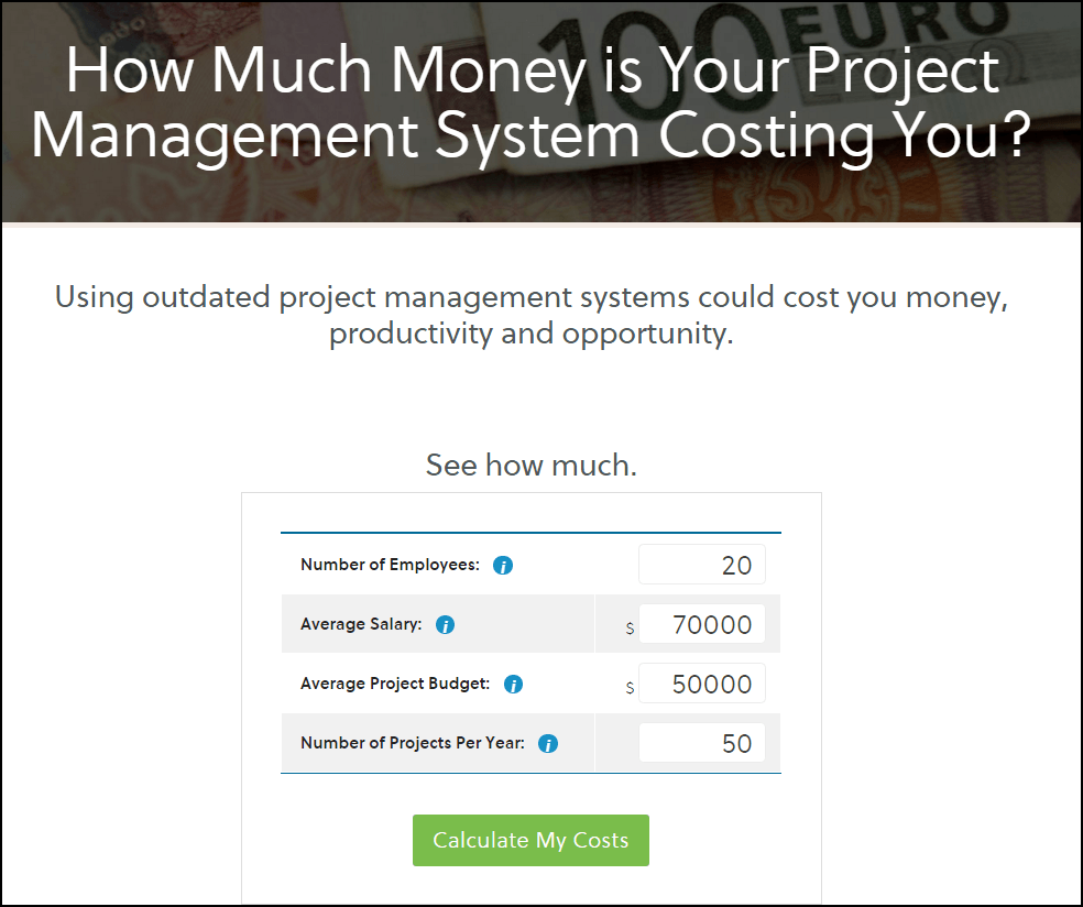 PM tool calculator