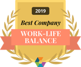 best company work life balance award 2019