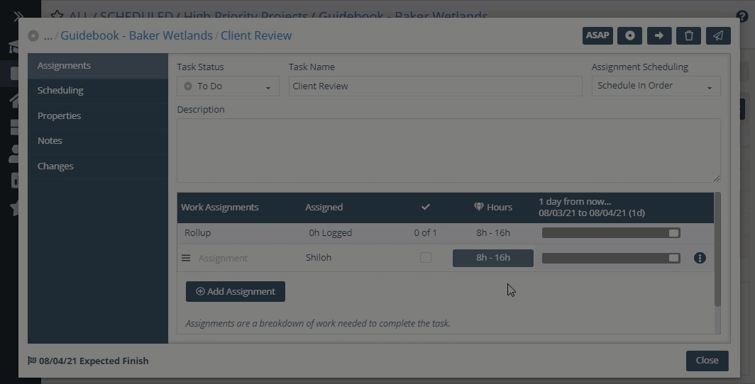 Release 19 Summary Tracking Only Assignments 