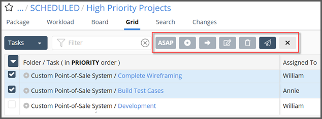 LiquidPlanner April 2021 Project riority i