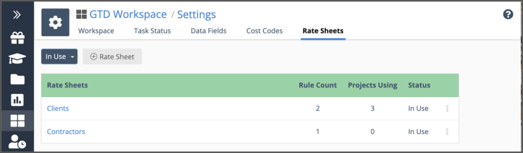 Liquidplanner release 24 workspace settings