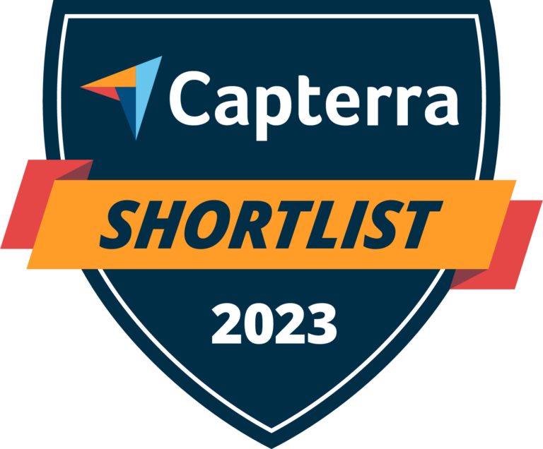 capterra shortlist badge