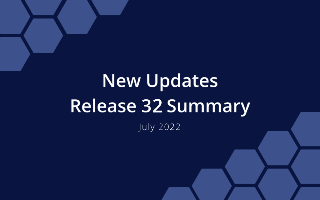 release 32 summary