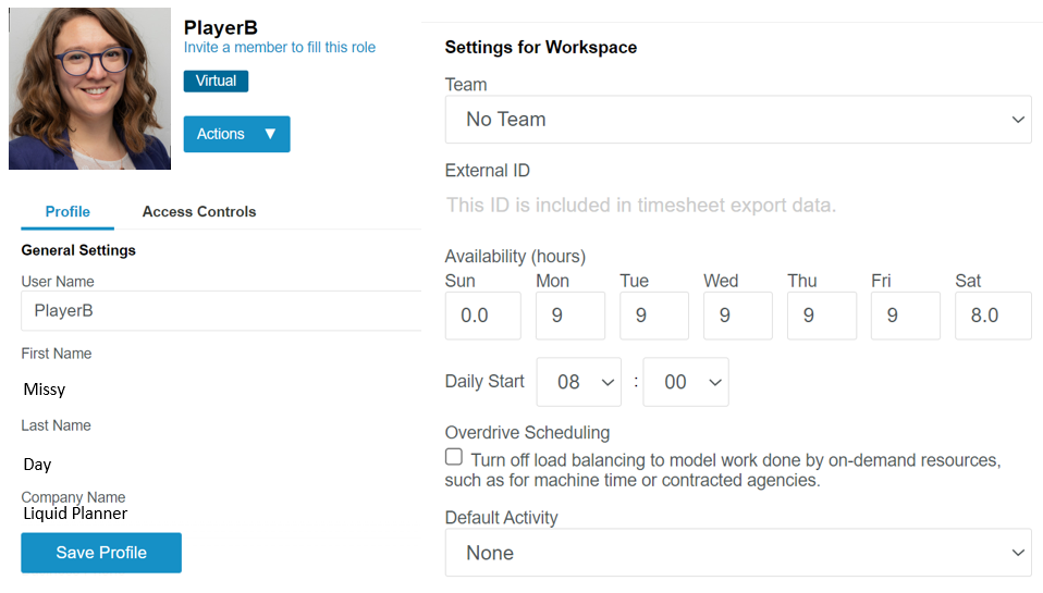 schedule to recalculate in your LiquidPlanner workspace