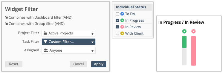 Task Board Filter Example