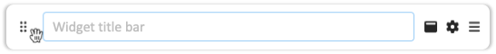 Formatting Widgets example