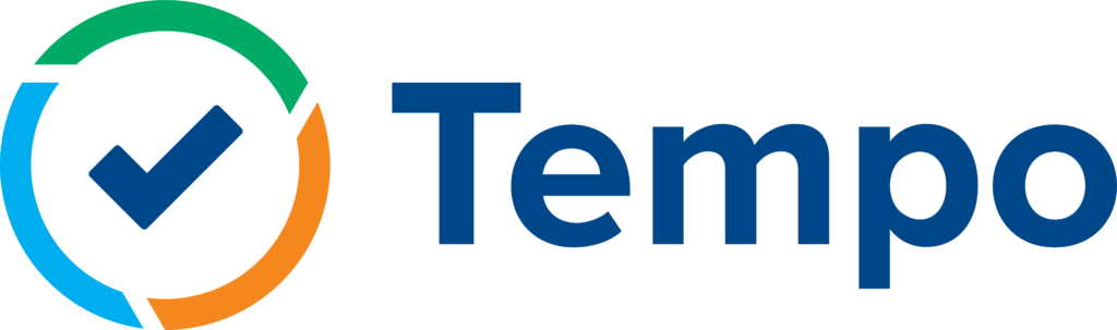 tempo logo and wordmark